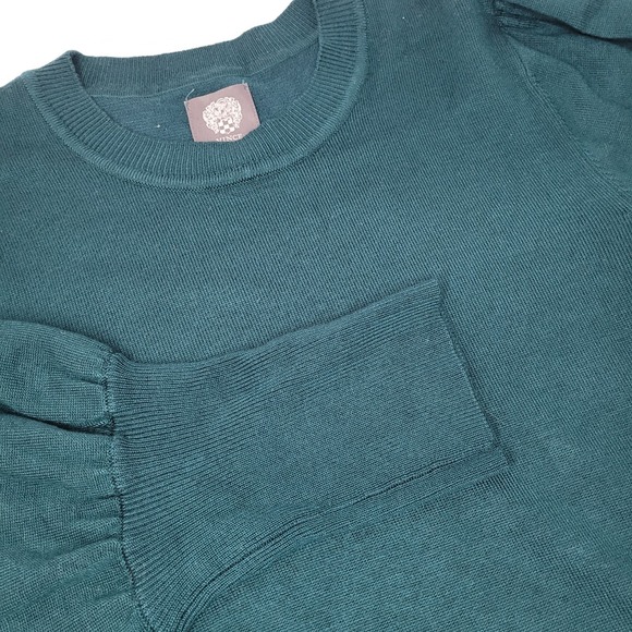 Vince Camuto Womens Stretch Knit Round Neck Long Sleeve‎ Sweater Dress Green XL - Picture 1 of 8